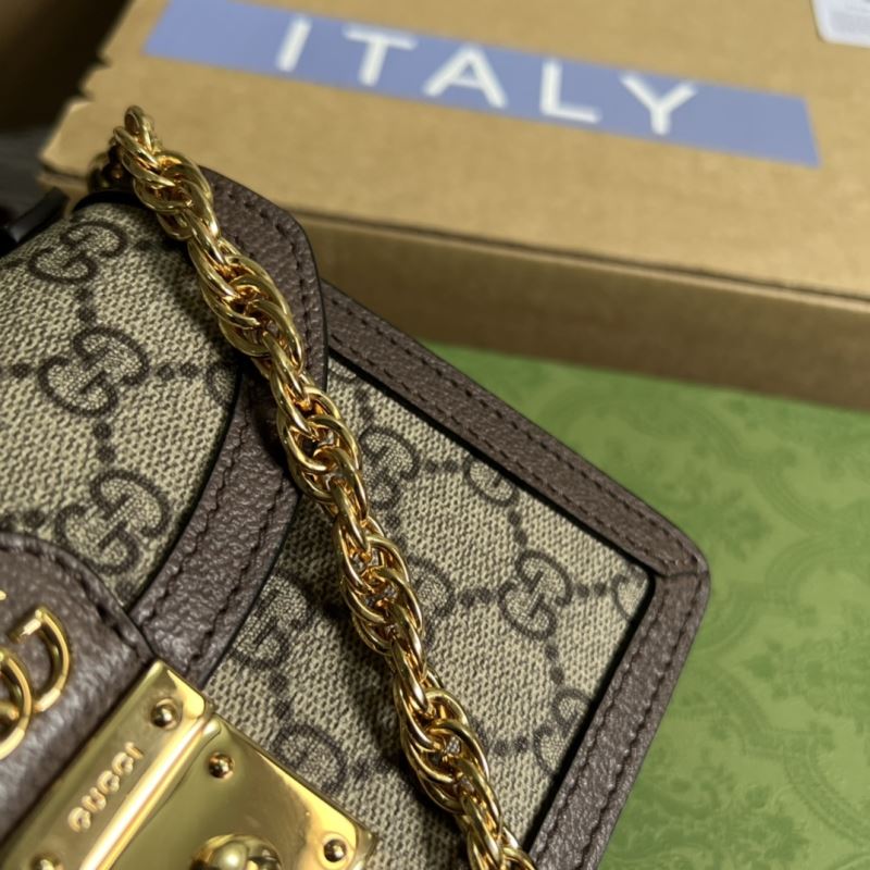 Gvc*1 padlock shoulder bags